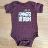 FLOWER LOVER BABY ONESIE