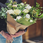 Presentation bouquet for a graduation or performance.