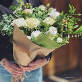 Presentation bouquet for a graduation or performance.